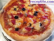 снимка 9 към рецепта Пица Наполи в тиган
