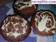 снимка 5 към рецепта Какаови мъфини с парченца бял шоколад