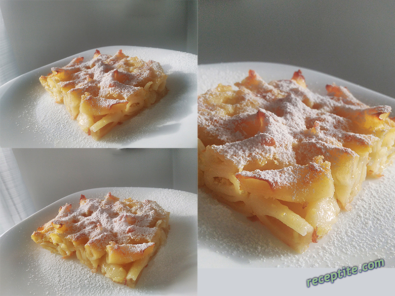 Снимки към Макарони на фурна с яйца и захар