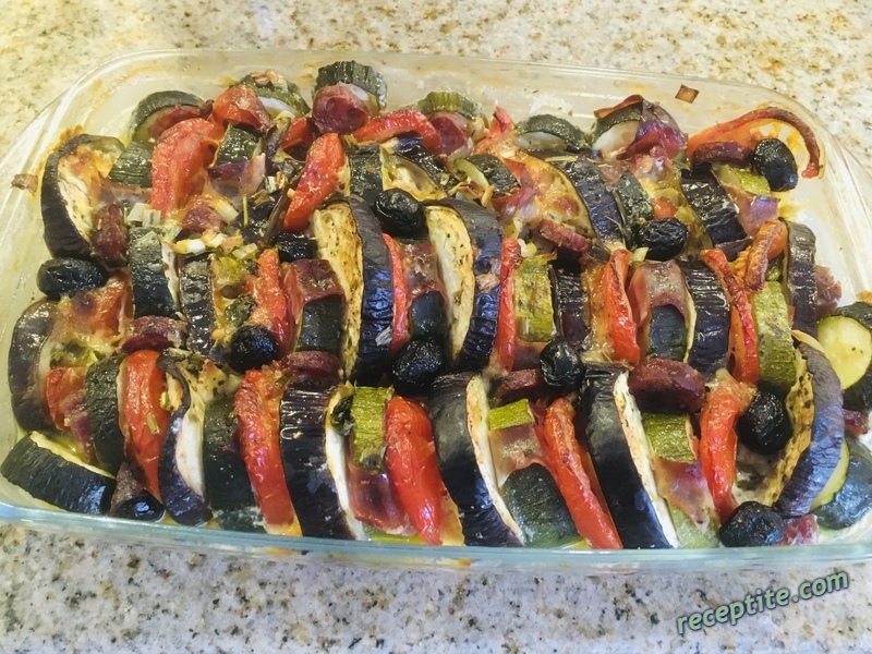 Снимки към Редена запеканка