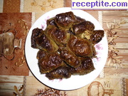 снимка 7 към рецепта Сарми на фурна с липови или лозови листа