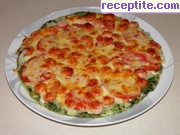снимка 3 към рецепта Спаначена основа за пица