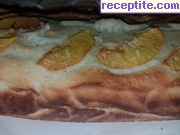 снимка 3 към рецепта Сладкиш с праскови и кокосово брашно