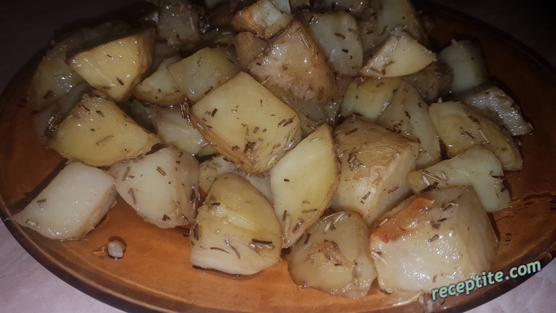 Снимки към Печени картофи на фурна