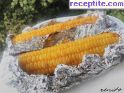снимка 2 към рецепта Печена царевица с подправки