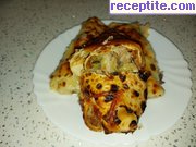снимка 4 към рецепта Пълнени палачинки във фурна
