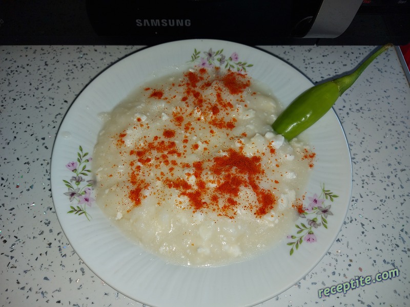 Снимки към Каша със сирене