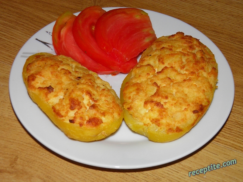 Снимки към Картофени лодки на фурна