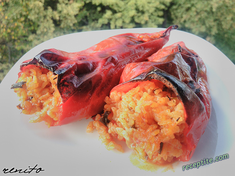 Снимки към Пълнени чушки с ориз 
