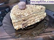 снимка 3 към рецепта Торта *Медовик* с кондензирано мляко и сини сливи