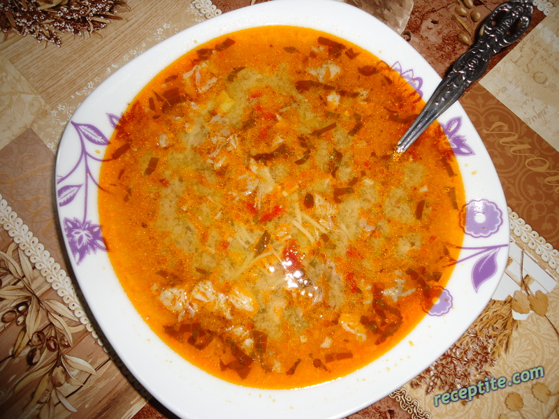Снимки към Ароматна свинска супа