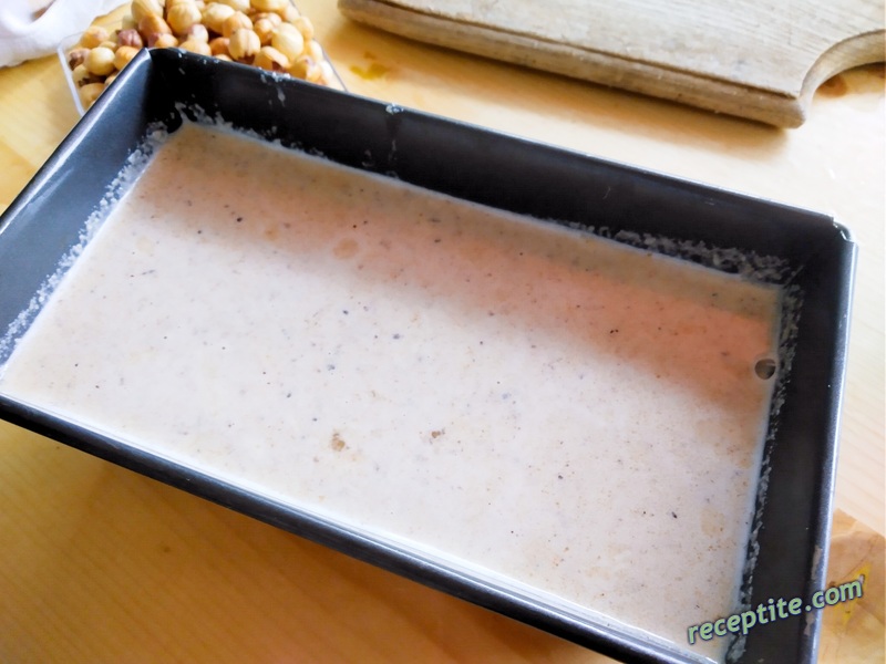 Снимки към Флан с лешници *Flan de avellanas*