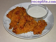 снимка 10 към рецепта Пилешки хапки с корнфлейкс