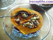 снимка 1 към рецепта Пълнена тиква с месо и зеленчуци