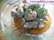 снимка 2 към рецепта Пълнена тиква с месо и зеленчуци