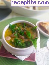 снимка 5 към рецепта Супа от лапад и гъби