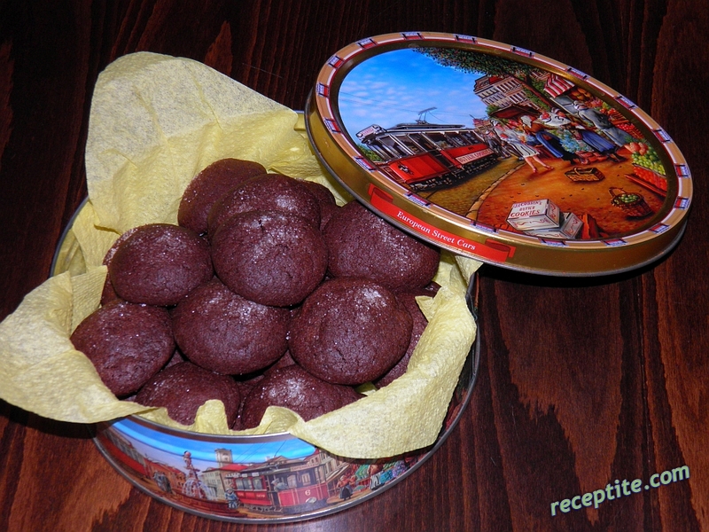 Снимки към Шоколадови сладки с фъстъчено масло