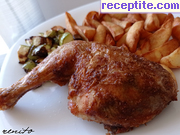 снимка 6 към рецепта Мариновани пилешки бутчета на фурна
