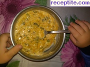 снимка 4 към рецепта Ориз със спанак и грах