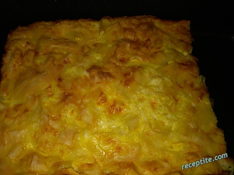 Снимки към Баница с одрински кори и прясно мляко