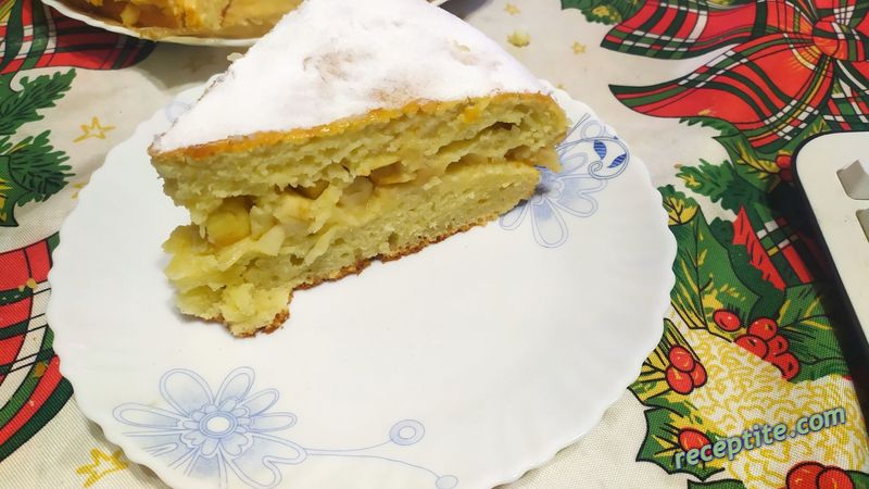 Снимки към Коледен ябълков сладкиш
