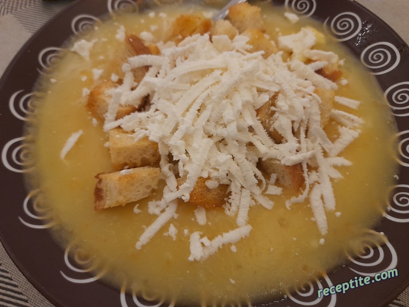 Снимки към Крем-супа от зеленчуци 