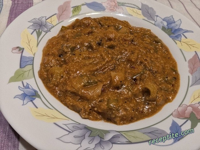 Снимки към Яхния от праз лук