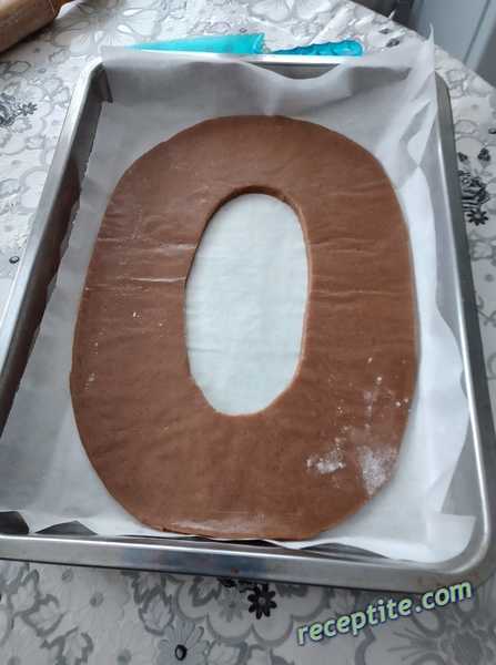 Снимки към Торта буква, цифра (cream tart)