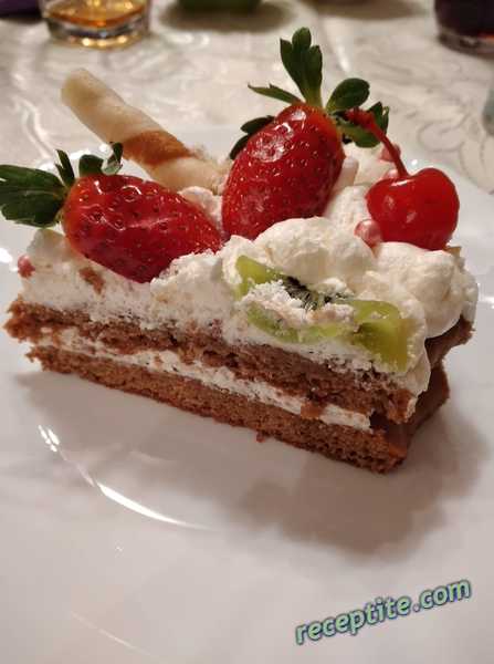 Снимки към Торта буква, цифра (cream tart)