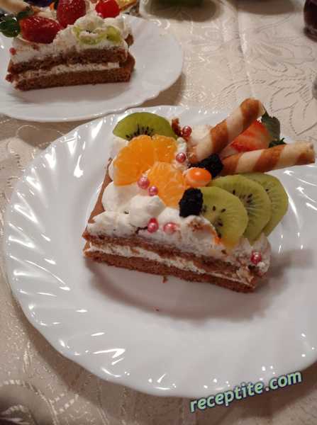 Снимки към Торта буква, цифра (cream tart)