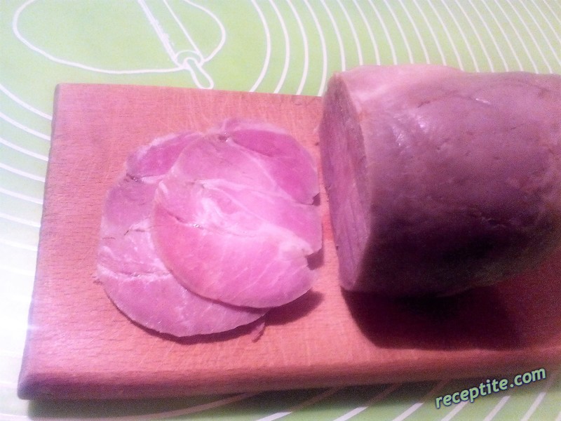 Снимки към Прясна домашна шунка