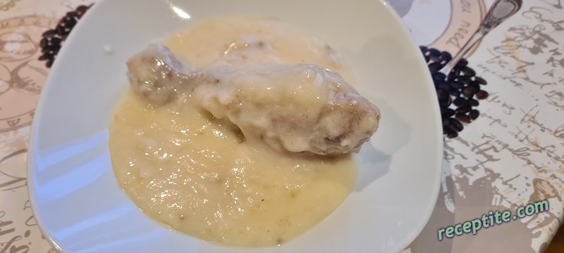 Снимки към Пиле фрикасе Ирина