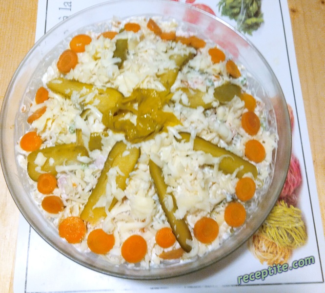 Снимки към Салата кус-кус с майонеза