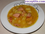 снимка 8 към рецепта Задушени картофи с наденица