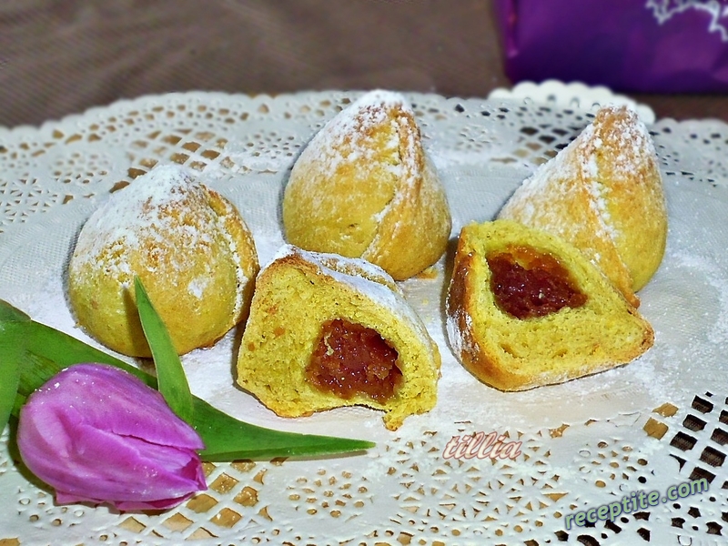 Снимки към Курабийки Лале или Розова пъпка