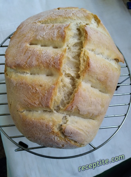Снимки към Хляб в плик за печене