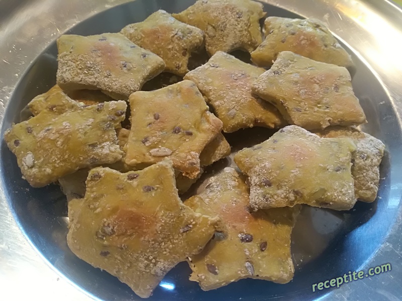 Снимки към Крекери със семена и къри