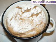 снимка 8 към рецепта Ръжено-пшеничен хляб със закваска