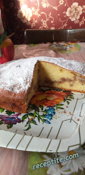 Снимки към Мързелив ябълков щрудел