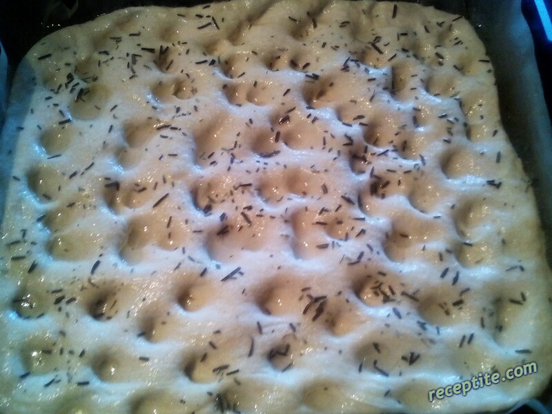 Снимки към Фокача Дженовезе (Focaccia Genovese)