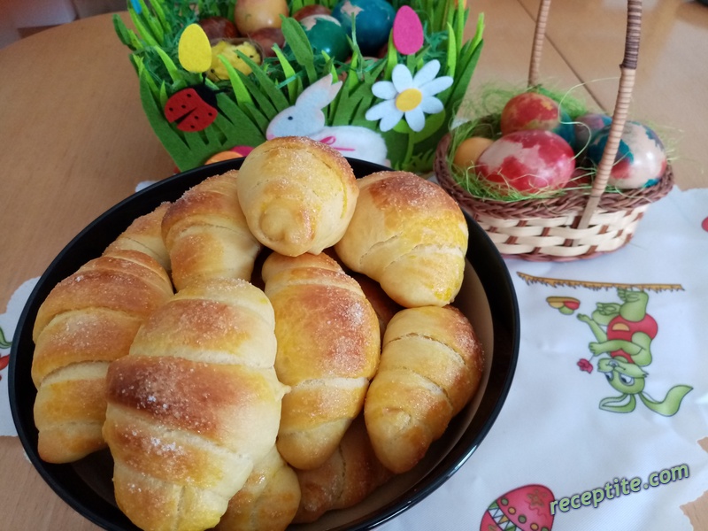Снимки към Козунак-руло