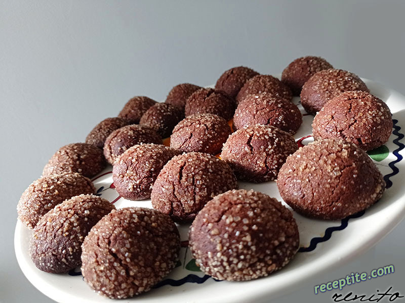 Снимки към Шоколадови сладки с фъстъчено масло