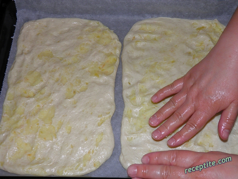 Снимки към Питa с картофи (Patates dolgulu pide)