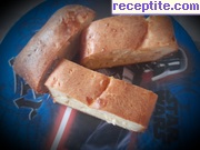 снимка 4 към рецепта Сусамов солен кекс със сирене и кашкавал