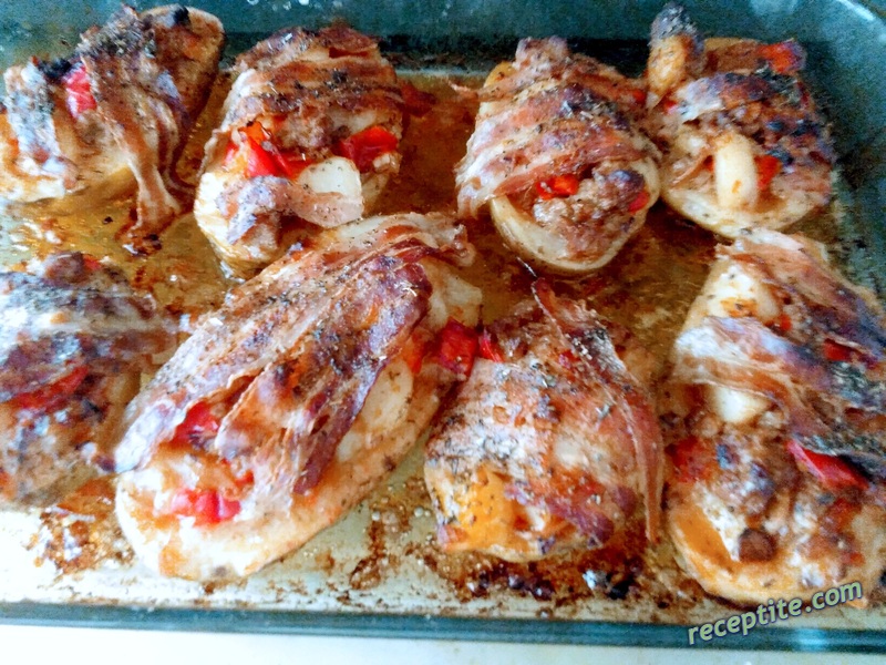 Снимки към Картофи с бешамелов сос