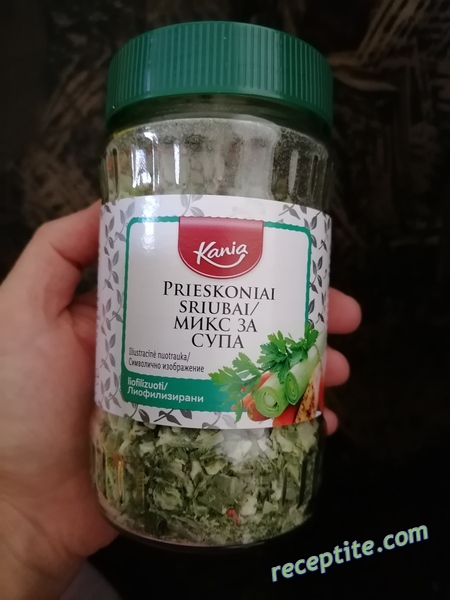 Снимки към Булгур с гъби и бамя на тиган