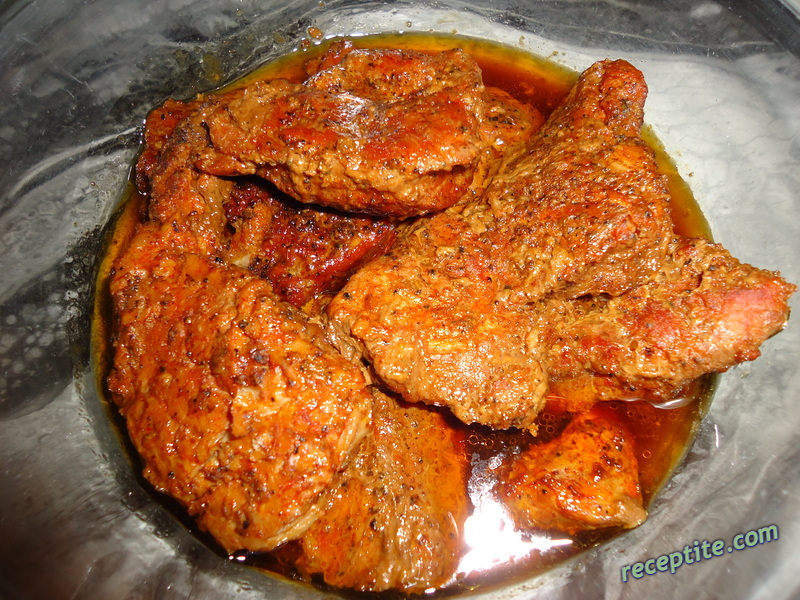 Снимки към Свински пържоли от бут