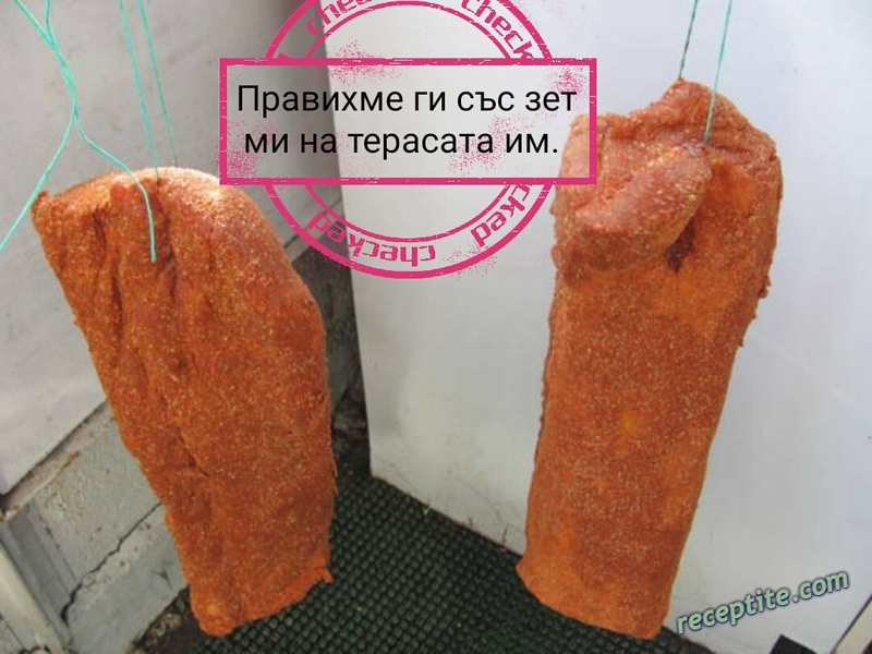 Снимки към Сушена шунка в домашни условия