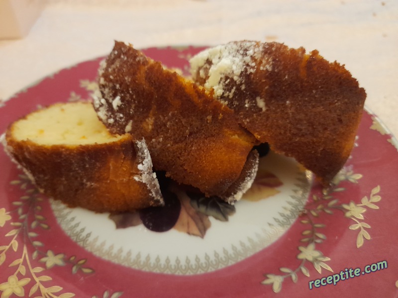 Снимки към Кекс с мандарини