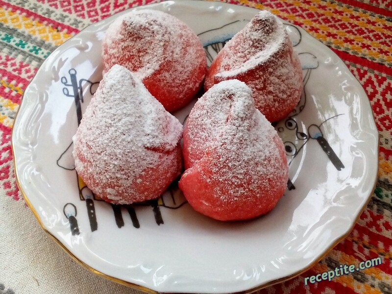 Снимки към Курабийки Лале или Розова пъпка